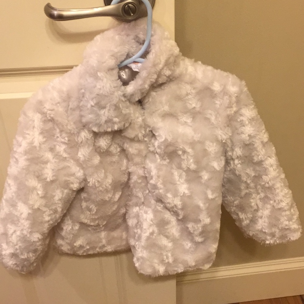 Girls fur coat 24 months